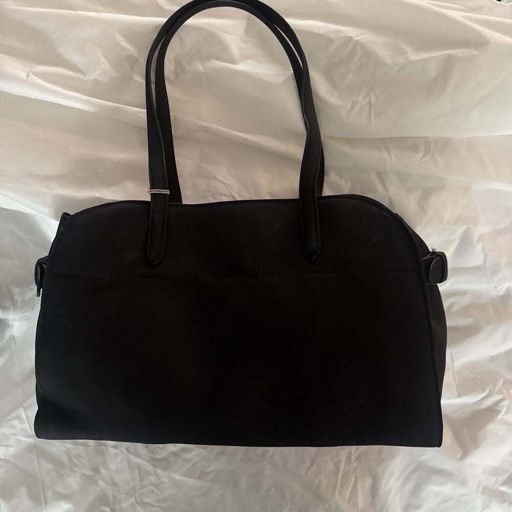 Soft Satchel Handbag - A New Day Black-New With Tags